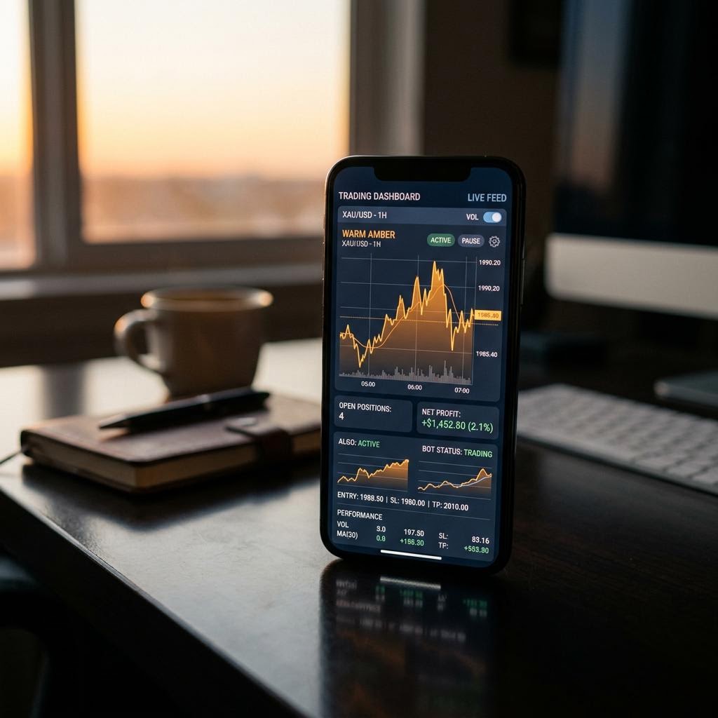 Interface logicielle Sklurenibra sur appareil mobile